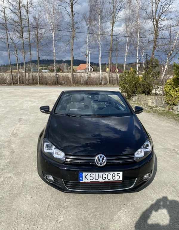 Volkswagen Golf cena 39975 przebieg: 202000, rok produkcji 2014 z Jordanów małe 172